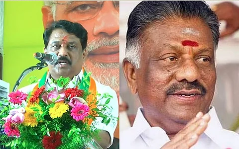 Nainar Nagendran should at least speak truth: O. Panneerselvam  