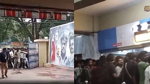 Kerala fans flock to buy tickets for the film Kooli...