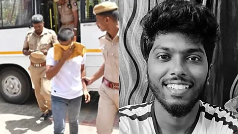 நீதிமன்றத்திலிருந்து அழைத்துச் செல்லப்படும் சுர்ஜித் / கொலை செய்யப்பட்ட கவின்