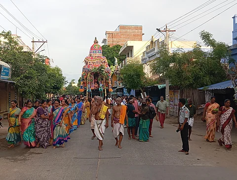  Tiruchendur Veilukanthamman Temple Avani chariot festival 