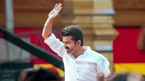 தவெக தலைவர் விஜய்
