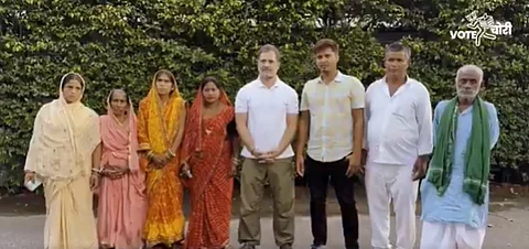 thank you Election Commission: Rahul Gandhi X post