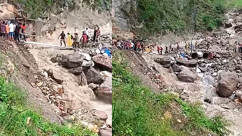 ஜம்மு - காஷ்மீரின் கிஷ்த்வாரில் மேகவெடிப்பு...