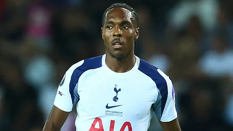 Tottenham teammate Mathys Tel.