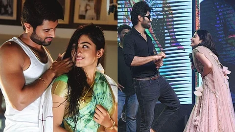 Rashmika Mandanna shared photos from the film Geetha Govindam.