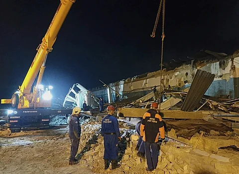 Fire at Russian industrial plant kills 11, injures 130  