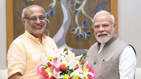 பிரதமர் மோடியுடன் சி.பி. ராதாகிருஷ்ணன் சந்திப்பு