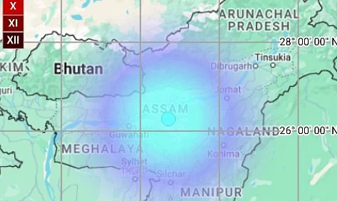 Assam earthquake: 4.3 magnitude tremor jolts Nagaon