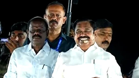 அதிமுக பொதுச் செயலாளர் எடப்பாடி கே. பழனிசாமி. 