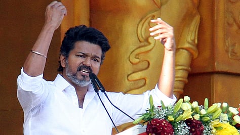 தவெக தலைவர் விஜய்