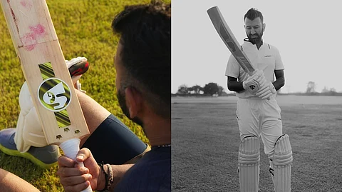 Pujara photos from his X (twitter) account