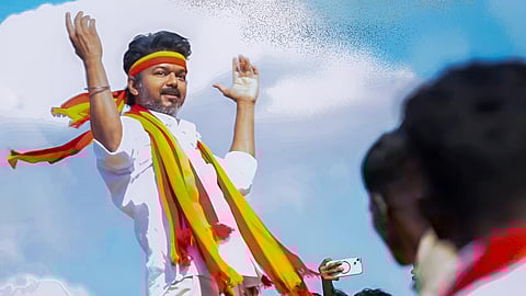 தவெக தலைவர் விஜய்.