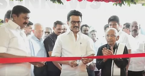 M.K. Stalin inaugurated Chennai Institute of Journalism in Kotturpuram