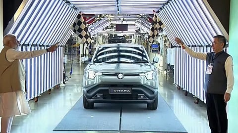Maruti Suzuki's 1st electric vehicle