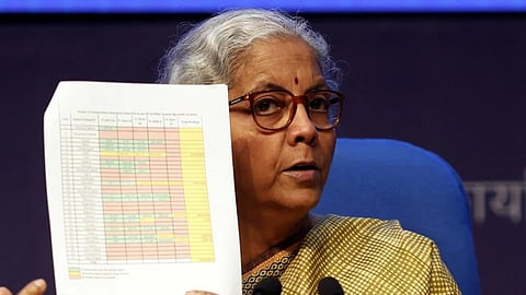 மத்திய நிதியமைச்சர் நிர்மலா சீதாராமன்.
