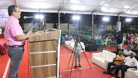 5,300 ஆண்டுக்கு முன்பே தமிழா்கள் இரும்பை கண்டுபிடித்துவிட்டனர்: ஆய்வாளர் அமா்நாத் ராமகிருஷ்ணா