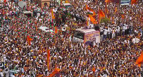 Mumbai police cancels leaves for staff amid Maratha quota stir   