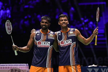 உலக பாட்மின்டன் சாம்பியன்ஷிப்: சாத்விக்-சிராக் இணைக்கு பதக்கம் உறுதி