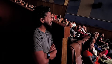 ரசிகர்களுடன் கூலியைப் பார்த்த லோகேஷ் கனகராஜ்!
