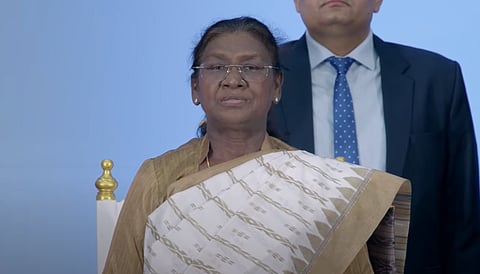 குடியரசுத் தலைவர் திரெளபதி முர்மு 