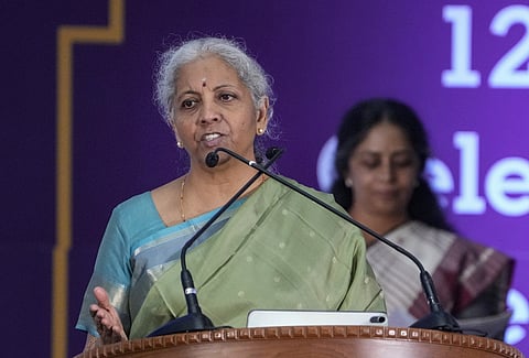 மத்திய நிதி அமைச்சா் நிா்மலா சீதாராமன்