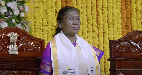 குடியரசுத் தலைவர் திரெளபதி முர்மு