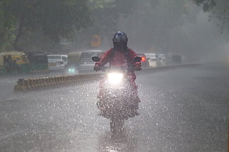heavy rain