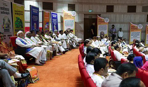 PM Modi will brief NDA MPs on the vice-presidential polls at 4 pm today
