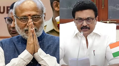 சி.பி. ராதாகிருஷ்ணன் / மு.க. ஸ்டாலின்