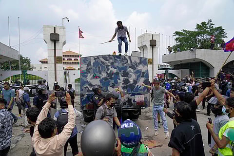 nepal protest