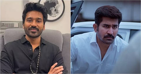 நடிகர்கள் தனுஷ், விஜய் ஆண்டனி