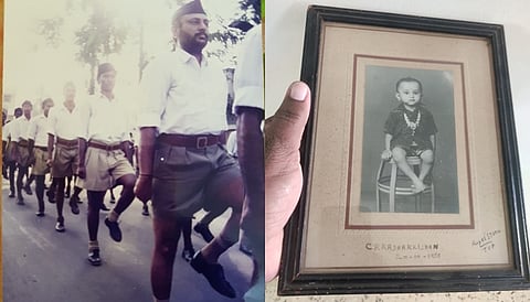 திருப்பூரில் ராதாகிருஷ்ணன் பிறந்த வீட்டில் இருக்கும் புகைப்படங்கள்.