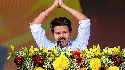 தவெக தலைவர் விஜய்.