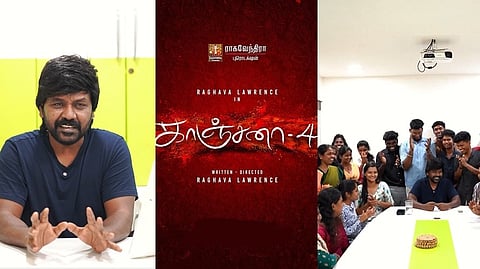 Raghava Lawrence turned his house into a school with the film Kanchana 4.