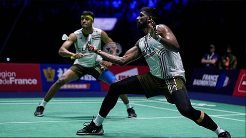 ஹாங்காங் ஓபன் பாட்மின்டன்: இறுதிச்சுற்றில் லக்ஷயா, சாத்விக்/சிராக் இணை! 