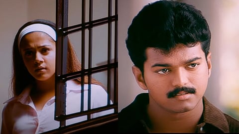 Jyothika and Vijay from the movie Khushi.
