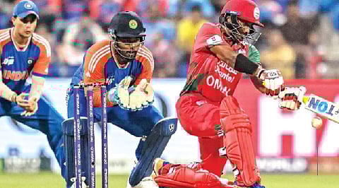 ஓமனை போராடி வென்றது இந்தியா