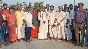 கடங்கநேரியில் நெற்களம் திறப்பு