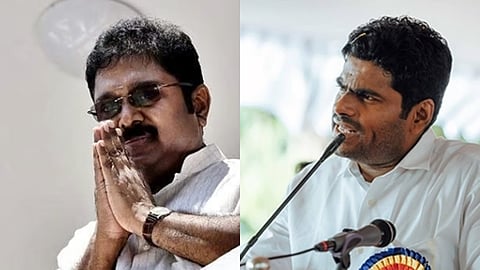 டிடிவி தினகரன் - அண்ணாமலை  