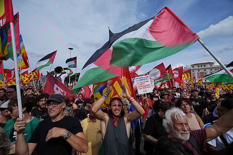 Italy protest