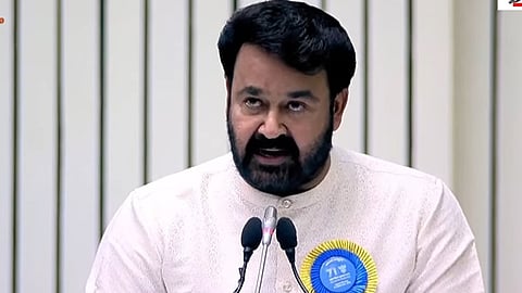 தாதா சாகேப் பால்கே விருது பெற்ற பிறகு பேசும் மோகன்லால்