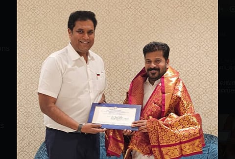 'kalviyil sirantha Tamil Nadu' ceremony: Telangana CM Revanth Reddy invited