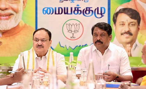 J.P. Nadda to visit Tamil Nadu on Oct. 6: Nainar Nagendran