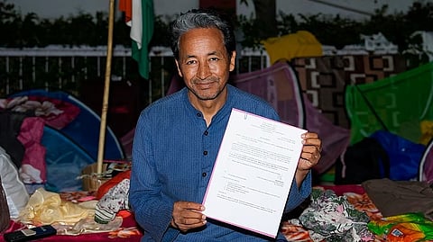 கல்வியாளர் மற்றும் ஆர்வலர் சோனம் வாங்சுக். 