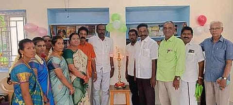 ஆலங்குளம் நூலகத்தில் கூடுதல் கட்டடம் திறப்பு