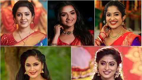 ஜீ தமிழ் தொடர் நடிகைகள்...