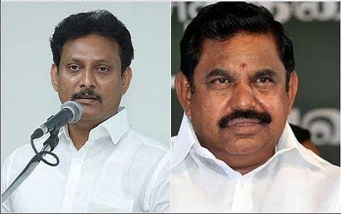 Minister  Anbil mahesh reply to eps  