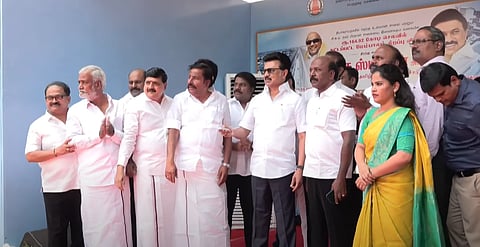 Tamilnadu CM M.K. Stalin inaugurated T nagar flyover in chennai