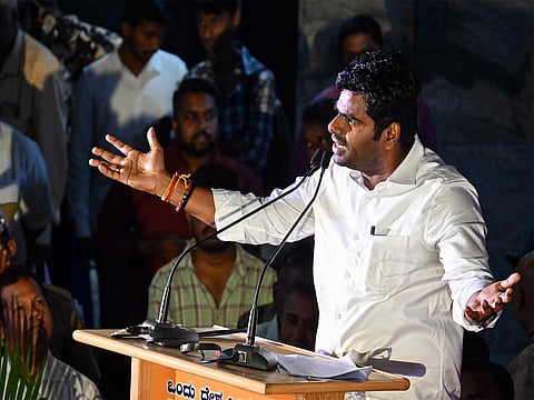 கரூர் சம்பவ விசாரணை ஆணையம் குறித்து செந்தில் பாலாஜி பேச வேண்டிய அவசியம் என்ன?: கே. அண்ணாமலை கேள்வி