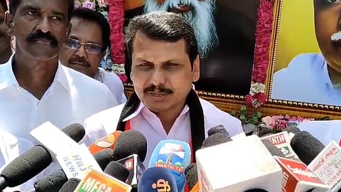 முன்னாள் அமைச்சர் செந்தில் பாலாஜி.